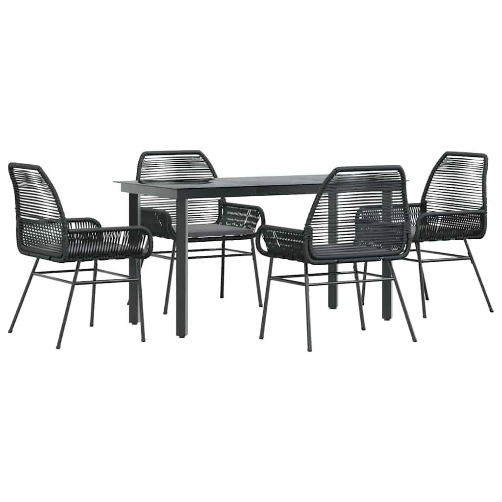 5 Piece Garden Dining Set with Easy Maintenance