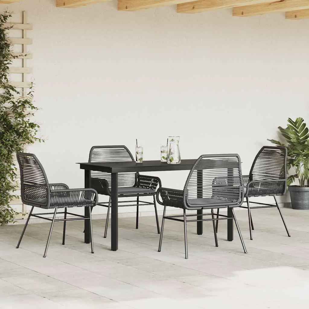 5 Piece Garden Dining Set with Easy Maintenance