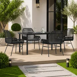5 Piece Outdoor Dining Set: Comfort Meets Value