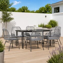 Comfortable 7-Piece Garden Dining Set – Great Value