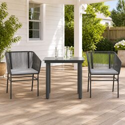 Comfortable and Practical Garden Dining Set with Cushions