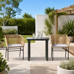 Reliable 3-Piece Garden Dining Set with Comfort Features