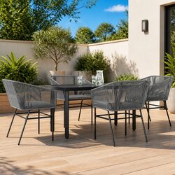 Comfortable and Practical 5-Piece Garden Dining Set