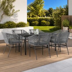 7 Piece Garden Dining Set: Quality and Comfort Combined