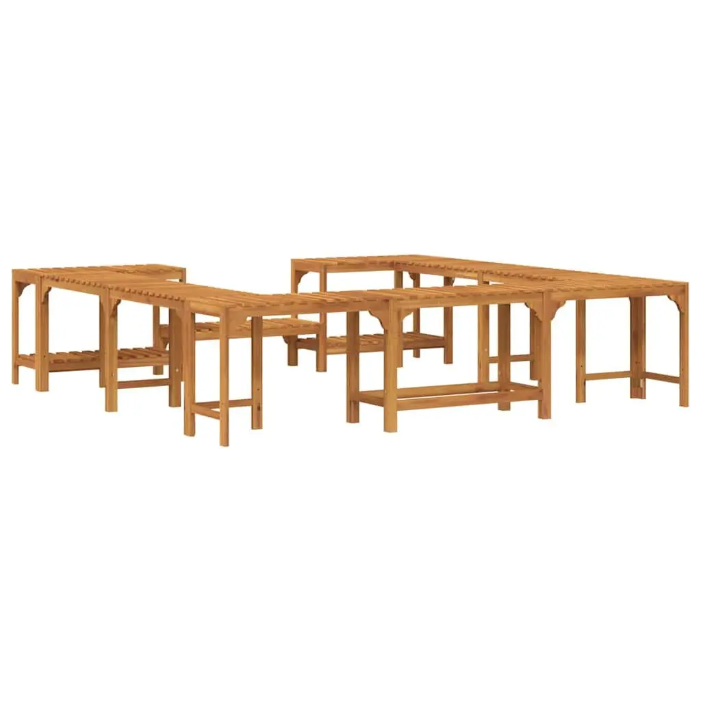 Acacia Wood Hot Tub Surround for Long-Lasting Use