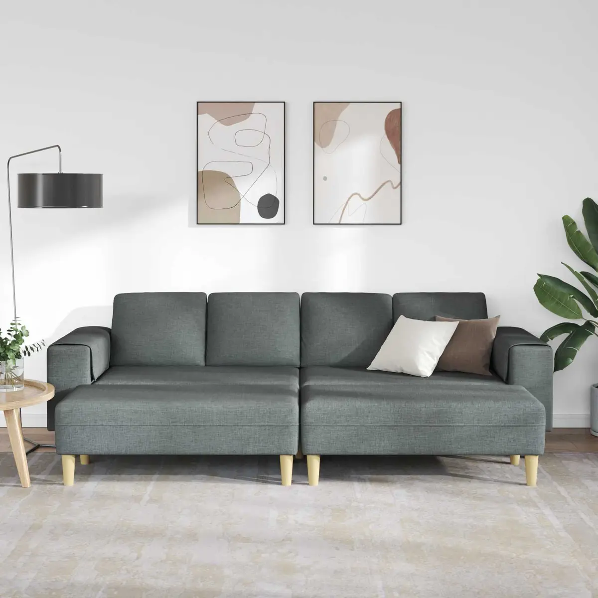 3 Piece Couch Set in Grey