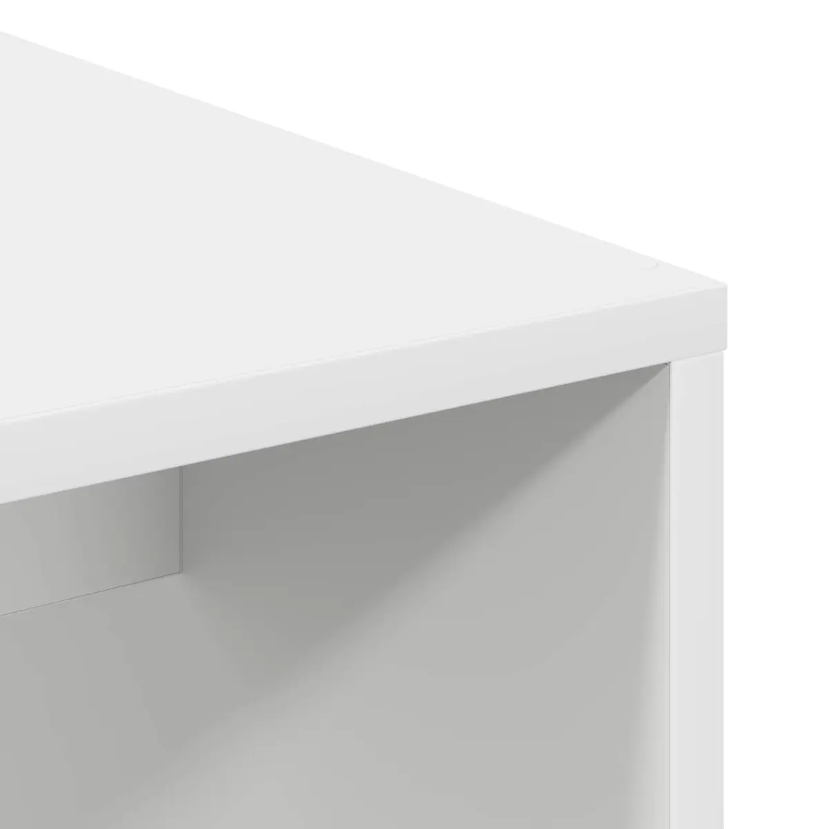 White Desk with Ample Storage Solutions