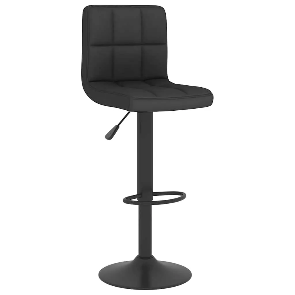 Black Fabric Bar Stools for Comfort and Style