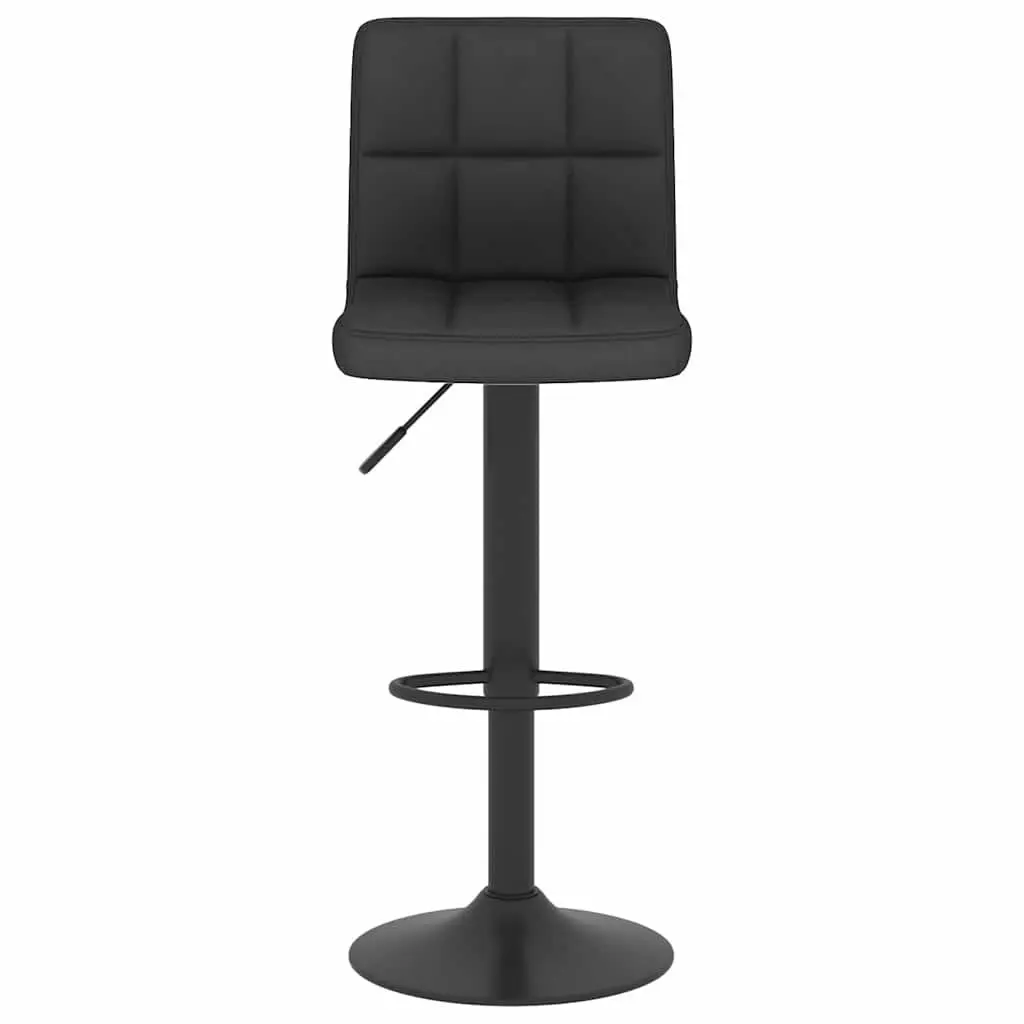 Black Fabric Bar Stools for Comfort and Style
