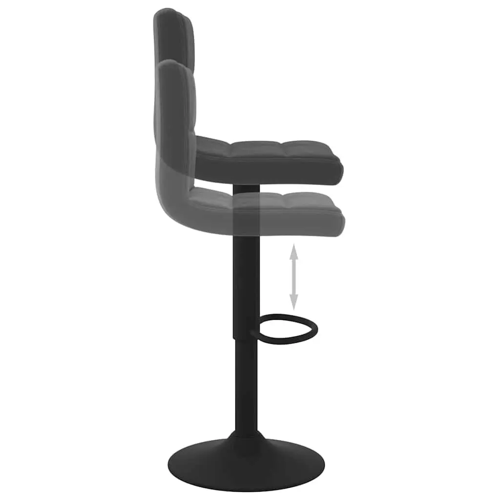 Black Velvet Bar Stools