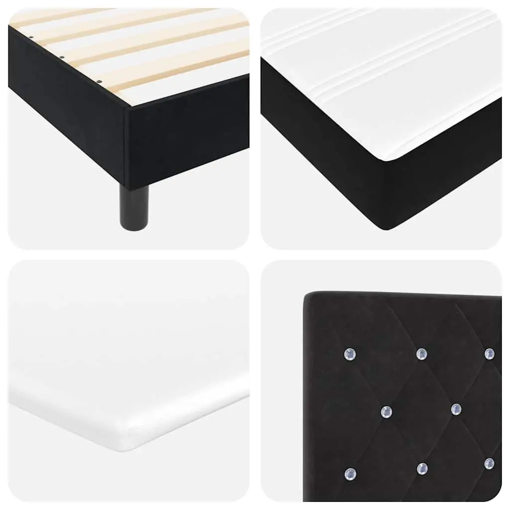 Black and White Bed Frame
