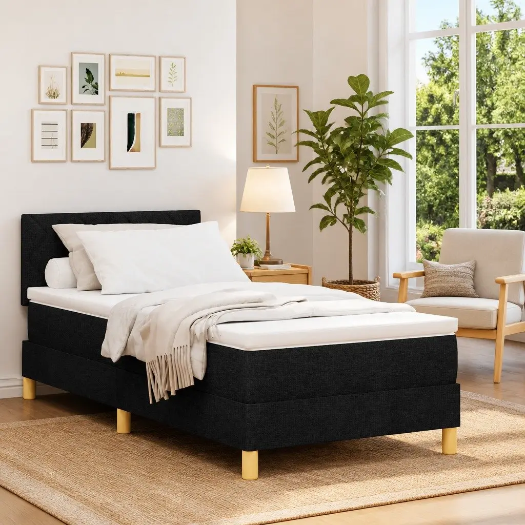 Box Spring Bed Combining Comfort and Style