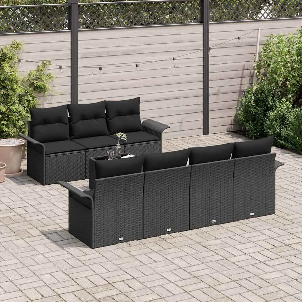 8-Piece Outdoor Sofa Set with Hidden Storage