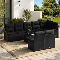 Comfort and Value with Our 9 Piece Garden Sofa Set
