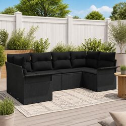 Affordable Modular 6-Piece Sofa Set for Outdoor Use