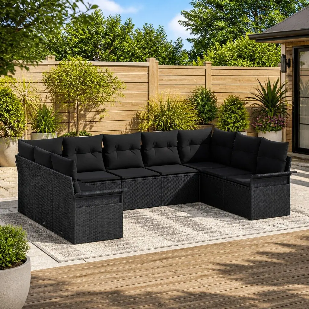Garden Sofa Set with Storage