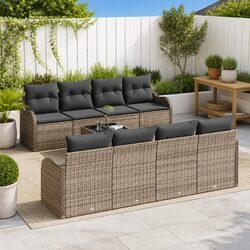 Value-Packed Grey Outdoor Sofa Set for Your Garden