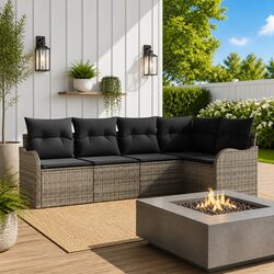 Comfortable and Stylish 5-Piece Garden Sofa Set