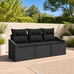 Comfortable and Versatile 3-Piece Outdoor Sofa Set