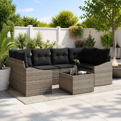 Comfortable and Versatile 7-Piece Outdoor Sofa Set