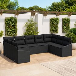 Comfortable and Value-Driven 9-Piece Outdoor Sofa Set