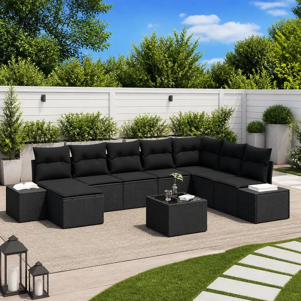 9-Piece Garden Sofa Set
