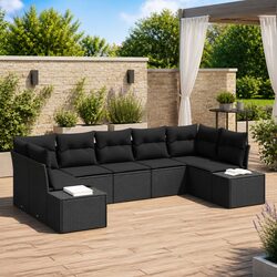 Comfortable Black Garden Sofa Set for Your Outdoor Area