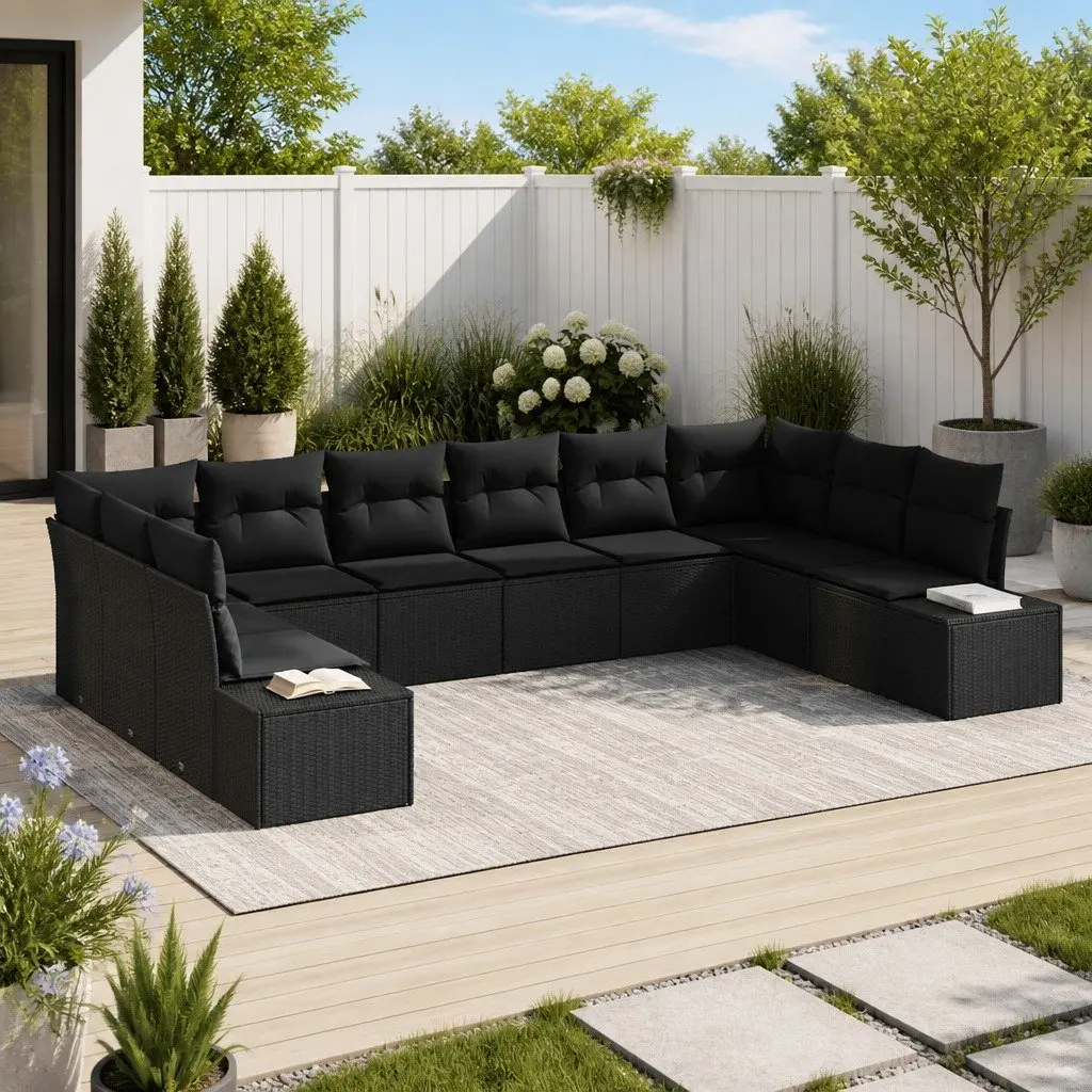 10-Piece Garden Sofa Set