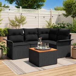 Durable 5-Piece Garden Sofa Set for Everyday Use