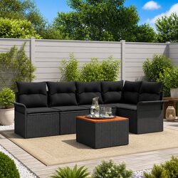 Comfort and Value with This 6-Piece Garden Sofa Set