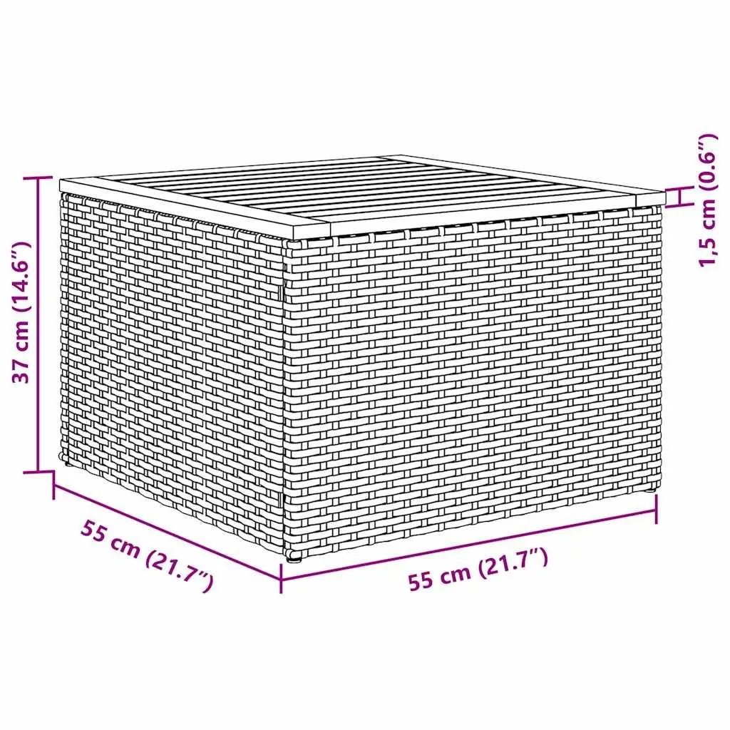 Outdoor Garden Sofa Set 5 Piece Modular Patio Furniture Grey Poly Rattan With