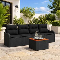 Quality 5 Piece Garden Sofa Set with Comfort and Style