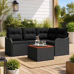 A Practical Garden Sofa Set for Comfortable Relaxation