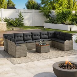 Comfort and Value with the 11-Piece Garden Sofa Set