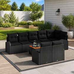 Value-Focused 9 Piece Outdoor Sofa Set with Modular Design