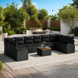 Value-Driven 11-Piece Outdoor Garden Sofa Set