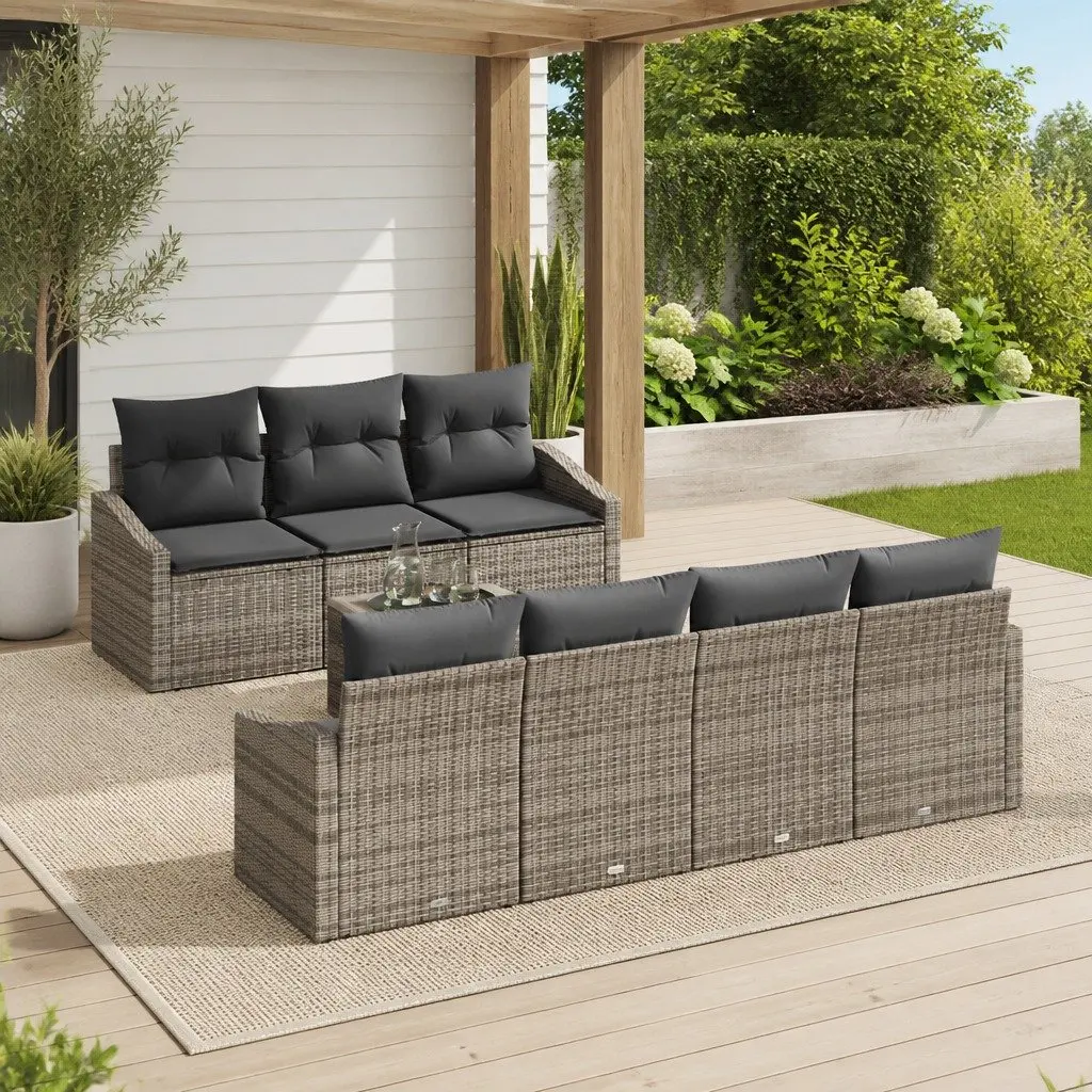 8-Piece Garden Sofa Set