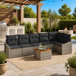 Versatile and Value-Driven 7-Piece Garden Sofa Set