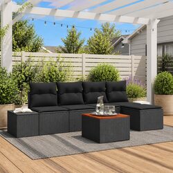 Reliable 6 Piece Modular Outdoor Sofa Set for Comfort