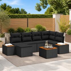 Comfortable and Value-Driven 7-Piece Garden Sofa Set
