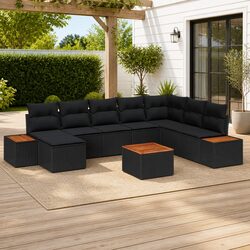 Reliable 9-Piece Outdoor Sofa Set for Your Garden