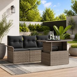 Quality and Comfort: 5-Piece Garden Sofa Set