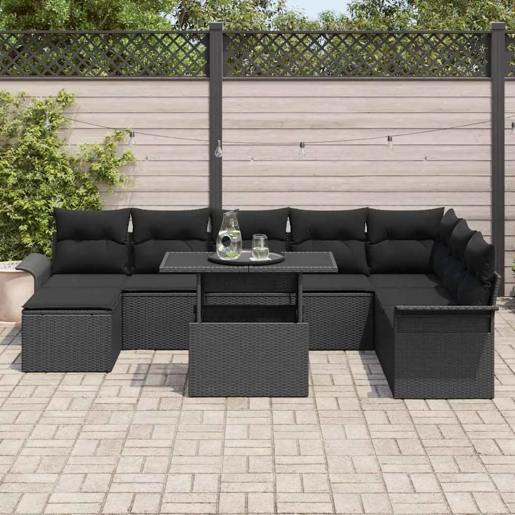 9-Piece Garden Sofa Set