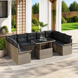 Comfortable and Reliable 10-Seater Outdoor Sofa Set