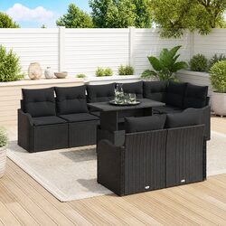 Comfortable 9 Piece Outdoor Lounge Set for Every Occasion