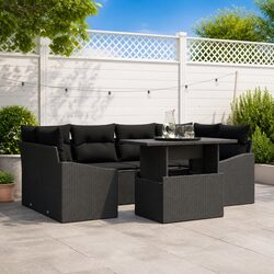 Practical and Comfortable 7-Piece Outdoor Sofa Set