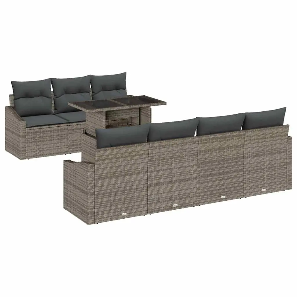 Grey Modular Sofa Set for Outdoor Comfort