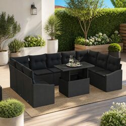 Comfort and Value in a 10-Piece Outdoor Sofa Set