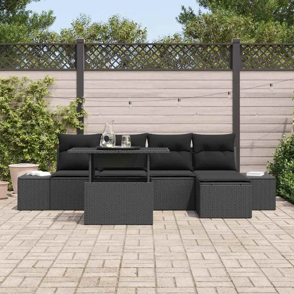 6 Piece Outdoor Sofa Set