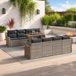 Comfortable and Practical 7-Piece Garden Sofa Set